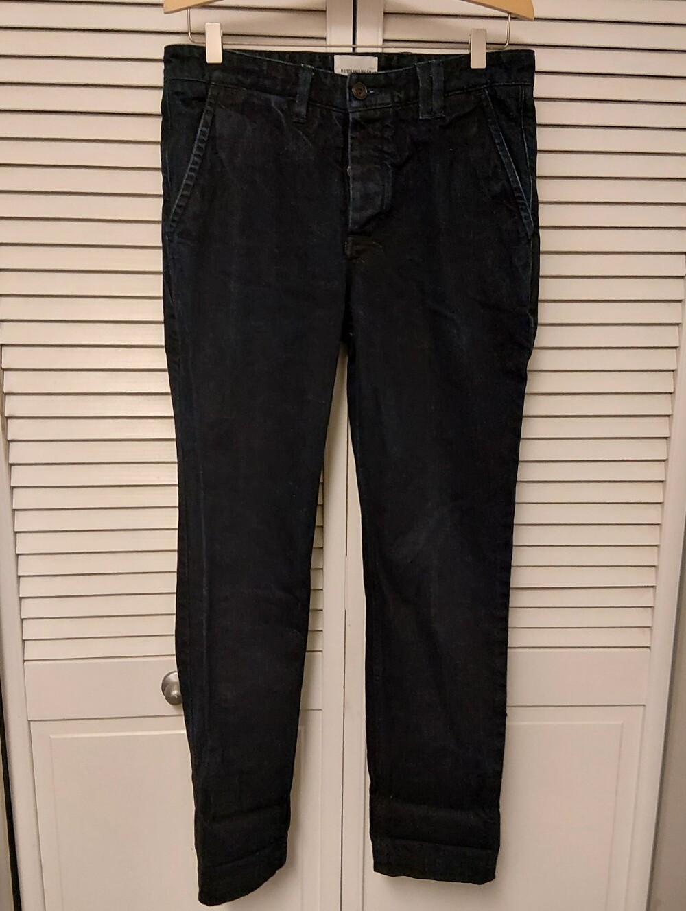 Norse Project Dark Indigo Denim Chinos